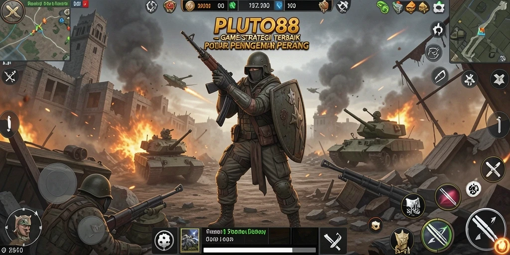 Tampilan gameplay PLUTO88 yang strategis dan menarik.
